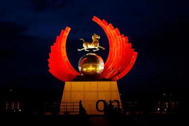 中國原子城(cheng)景觀亮化(hua)工(gong)程